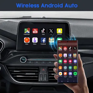 BOYI Android 11 Carplay sans fil Carplay Android Ai Box Mmb jeu de voiture pour Youtube Netflix Google Maps