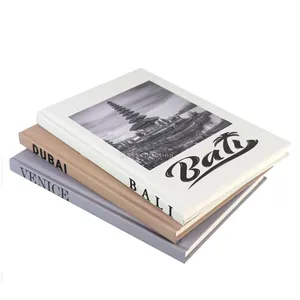 Druckerei Custom Blank Decor Book Hardcover Buch Dekorative Bücher Drucken