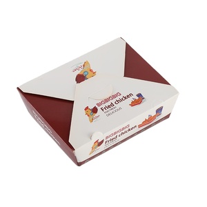 Hot Sale Chicken Wing Box Fried Chicken Food Paper Box Packaging