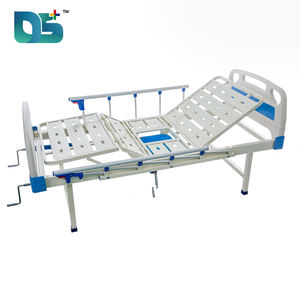 Lit manuel pliable à rails en alliage réglables, base à lattes renforcée en ABS pour maison de retraite, double fonction, 2050900550 mm - Product Image 4