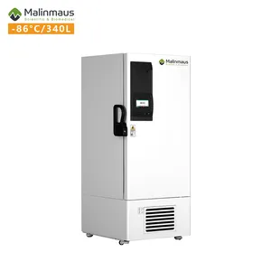 Congelador de temperatura ultra baja Malinmaus 58 ~ 838L -86C para uso de vacunas médicas de biología de laboratorio criogénico