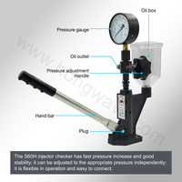 Kit de herramientas de prueba de inyector Common Rail multifunción CRDI AHE V2 Pro y boquillas diésel S60H