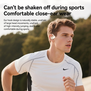 Écouteurs sans fil OWS Open Ear <span class=keywords><strong>Bluetooth</strong></span> 6.0 avec crochet d'oreille, écouteurs sportifs étanches IPX7, réduction de <span class=keywords><strong>bruit</strong></span> ENC, étui de charge - Product Image 5