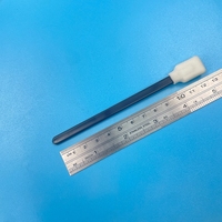 Rectángulo de 128 mm Hisopo de espuma - Palillo resistente - para boquillas de cabezales de impresión de inyección de tinta, limpiadores, estaciones de capping y puertos de tinta - Sala limpia