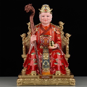 Nueva Estatua <span class=keywords><strong>de</strong></span> Buda del Dios <span class=keywords><strong>de</strong></span> la <span class=keywords><strong>Tierra</strong></span> Tallada y Estampada en Caliente, Colorida, <span class=keywords><strong>de</strong></span> Estilo Taoísta, para el Culto a la Fortuna y la Virtud - Product Image 3