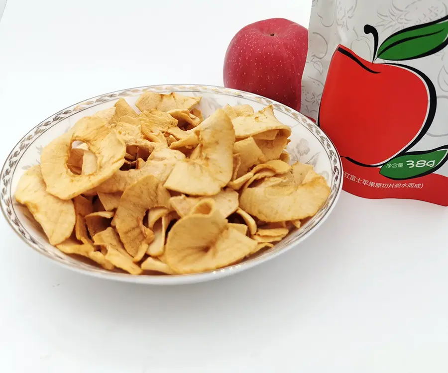 Disidratati Chip di Frutta Liofilizzati di Apple Chip Prezzo All'ingrosso