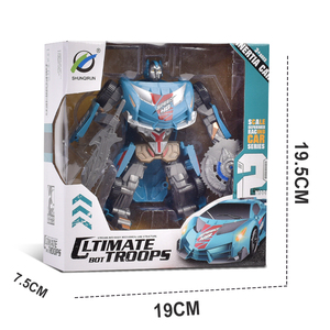 Jouets de construction éducatifs STEM pour enfants Voitures et robots qui transforment et déforment les véhicules et les camions d'assemblage en plastique - Product Image 4