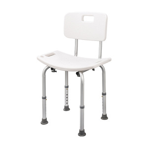 Chaise de douche en alliage d'aluminium, antidérapante, hauteur réglable, siège de sécurité pour salle de bain, pour personnes âgées, enfants handicapés et enceintes - Product Image 4