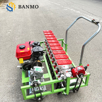Machine à semer multi-cultures en promotion : Semoir automatique à 6 rangs avec applicateur d'engrais pour légumes/riz/colza, alimenté au diesel