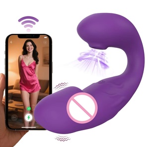 เครื่องสั่นดูดกระตุ้นความถี่ 9 ระดับ แบบสวมใส่ได้ ควบคุมผ่านแอพ สำหรับผู้ใหญ่ - Product Image 1