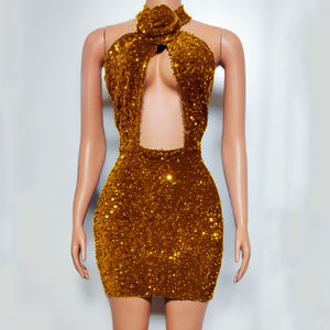 <span class=keywords><strong>Vestido</strong></span> de Danza del Vientre Sexy para Mujer, con Lentejuelas Recortadas y Bordadas, para Fiesta Nocturna, Disfraz de <span class=keywords><strong>Drag</strong></span> <span class=keywords><strong>Queen</strong></span>, Actuación en Escenario, Varios Colores - Product Image 3