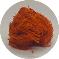 Fibre de polyimide 1.67dtex 51mm, teinture en masse orange