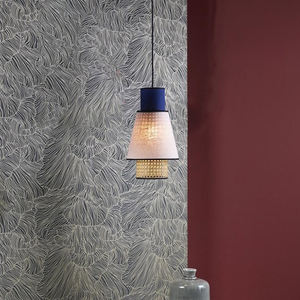 Lustre en rotin Salon Simple Moderne Créatif Personnalité <span class=keywords><strong>Tissu</strong></span> Hôtel Japonais Restaurant Pendentif Lumière - Product Image 3