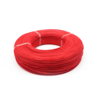 Livraison rapide 1.5m ㎡ 2.5m ㎡ 3m ㎡ 4m ㎡ 6m ㎡ Résistance à la chaleur AGR 500V 180 °C Câble isolé en caoutchouc de silicone Fil de plomb pour moteur en stock