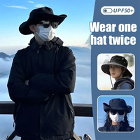 Sombrero de pescador impermeable para hombre y mujer, protección solar Anti UV para verano, malla transpirable, para acampar, senderismo, montañismo