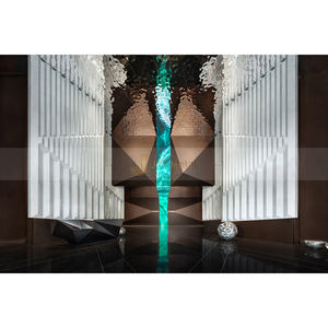 C398 High Quality Innovative Water Ripple Stainless Steel <b>Panel</b> for Showroom Public Space Interior Decoration Ceiling Wall <b>Panel</b> - Product Image 5