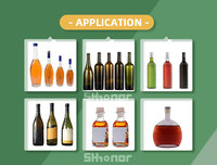 Moteur électrique automatique de haute précision pour le remplissage et le bouchage de bouteilles d'alcool de 250 ml, 500 ml et 1000 ml
