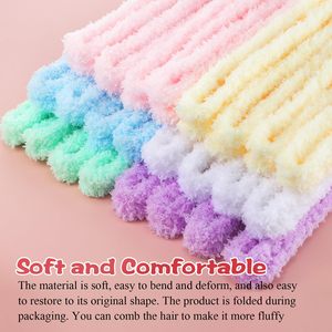 Coral Velvet Pipe Cleaners Extra Long Fluffy Chenille Stems for DIY <b>Large</b> <b>Plush</b> Animals Creative Crafts Dog Themed Gifts - Product Image 2
