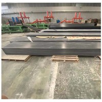 Panneaux de pultrusion FRP solides haute résistance, planches de terrasse carrées en fibre de verre, finition lisse, durables pour la construction industrielle