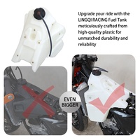 LINGQI RACING Réservoir de carburant de moto Boîte de réservoir de carburant pour KT SX SX-F XC XC-F 125 250 300 350 450 Dirt Pit Bike