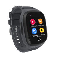 Jam Tangan Pintar 4G GPS dengan Slot Kartu SIM, Tahan Air IP67, Layar TFT, Tombol SOS, Panggilan Video, 7 Permainan untuk Anak-anak