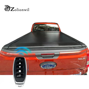 ฝาครอบกระบะท้ายรถบรรทุกคุณภาพสูง Zolionwil ฝาปิดกระบะท้ายแบบไฟฟ้าทำจากอลูมิเนียม สำหรับ <span class=keywords><strong>Ford</strong></span> <span class=keywords><strong>Ranger</strong></span> F150 Falcon Xl <span class=keywords><strong>XLS</strong></span> 6.5 ฟุต ปี 2014 2025 2026 - Product Image 1
