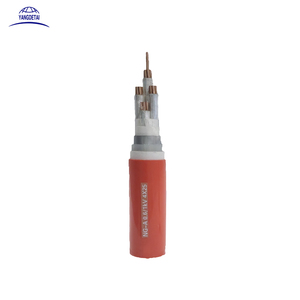 Câble d'alimentation flexible isolé Gaine extérieure sans halogène à faible dégagement de fumée Isolation minérale inorganique ignifuge Conducteur en cuivre 4 - Product Image 1