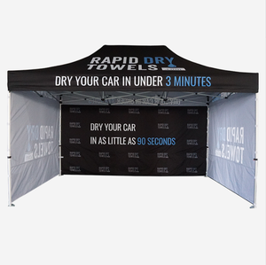 Custom Pop-Up Aluminum Folding <b>Tent</b> 600D Oxford <b>Canopy</b> Advertising Trade Show Beach <b>Tents</b> - Product Image 1