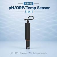 Sensor Probe pH ORP Temperatur Digital Terintegrasi Presisi Tinggi YG dengan Output RS485 dan 4-20mA untuk Kolam Renang dan Spa