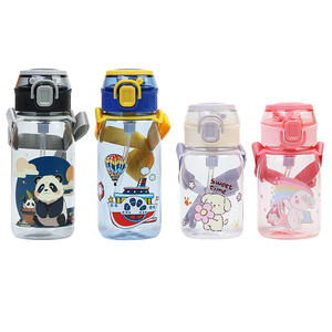 GZysl กระเป๋าเป้2024ลายการ์ตูนน่ารักๆแบบพกพาสุดฮ็อตพกพาสะดวกทำจากพลาสติกรูปทรงตุ่นปากเป็ดขวดน้ำข้ามพรมแดน - Product Image 2