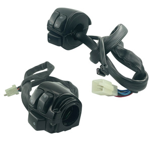 Ensemble de commutateurs de guidon de moto Mochi 25 mm, commande gauche droite pour Harley Cruiser, pièces de modification - Product Image 5