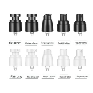 Commercio all'ingrosso 15ml 30ml 50ml 80ml 100ml 151oz <span class=keywords><strong>1</strong></span> <span class=keywords><strong>oz</strong></span> come plastica nera Airless Spray cosmetico bottiglia di siero con pompa - Product Image 6
