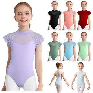 Justaucorps de danse en dentelle pour filles de 2 à 16 ans Costume fabricant examen pratique vêtements de danse compétitions gymnastique - Product Image 1