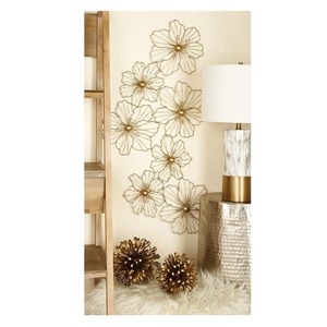 Décoration murale en métal noir avec design moderne pour chambre à coucher, salon, bureau et décoration intérieure commerciale - Product Image 6