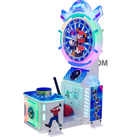 Machine de jeu d'arcade, marteau de boxe, échange de billets, Machine roi