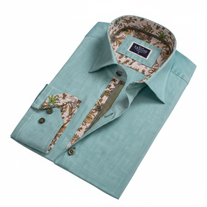 Camisa de Primavera Informal y Formal para Hombre de Alta Calidad, 100% Algodón - Product Image 2