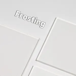 Frosting Acrylic Sheet Customized Plexiglass Sheet Processing Raw Material Transparency Acrylic
