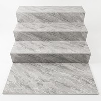 Carreaux de porcelaine rectangulaires gris marbré veiné brillant pour escaliers intérieurs, antidérapants, pour salle de bain, hôtel, villa, vente en gros
