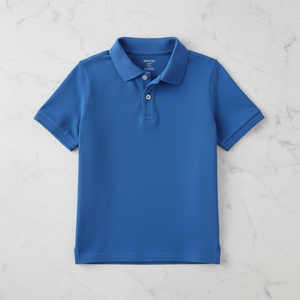 Polo en piqué uniforme, prix d'usine, respirant et à séchage rapide, polo uniforme scolaire avec logo - Product Image 3