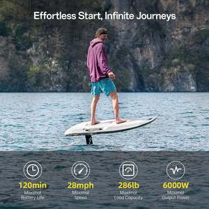 <span class=keywords><strong>Waydoo</strong></span> <span class=keywords><strong>EFoil</strong></span> 6000W 130L Tabla de Hydrofoil Eléctrica Estable Flyer EVO Max Plus, Stock en la UE, Entrega Rápida, Deportes Acuáticos, Tabla de Surf - Product Image 4