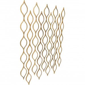 <span class=keywords><strong>Specchio</strong></span> da <span class=keywords><strong>Parete</strong></span> Decorativo in Metallo Dorato a Forma di Goccia all'Ingrosso - Product Image 4