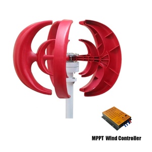 500W 800W 12V 24V Red Vertical Axis Wind <b>Generator</b> for Street Light Household Chargere Quite and Efficient Vertical Wind Gene - Product Image 1