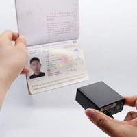 TOTINFO Lector OCR y QR Combinado de 1280*800 Píxeles, USB/RS232, para Kiosco de Autoservicio, Escaneo de Pasaportes/Códigos MRZ, 2 Años de Garantía, en Stock