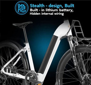 VTT électrique 29 pouces 2025, nouveau, pour adultes, cadre en alliage d'aluminium, moteur central, 7 vitesses, pliable, gravier, rétro - Product Image 3