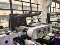 Machine d'impression flexographique et hélio automatique modulaire à servomoteur pour étiquettes en papier adhésif et film rétractable en rouleau