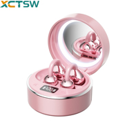 Earbuds TWS Best Seller Q132 2-in-1 Mirror BT, Pengisian Daya Tipe-C, Audio Resolusi Tinggi, Delay 60 Ms, Peredam Kebisingan ENC
