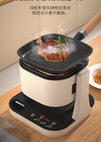 Meilleure vente transfrontalière 2025 : Friteuse à air rotative à 180 degrés pour friture, cuisson à la vapeur et friture profonde, Vente directe usine, Prise en charge