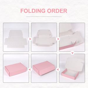 30 <b>Pack</b> 9x6x2 Inch Pink Shipping <b>Boxes</b>,Pink <b>Boxes</b> Corrugated Mailer <b>Boxes</b> for Packaging - Product Image 4