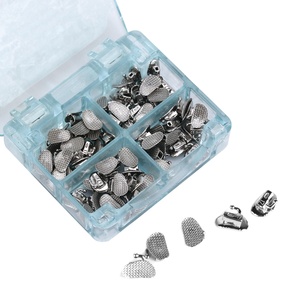 AZDENT 80 adet diş kaynağı için Bondable 2nd Molar n-conv tek 2G MBT <span class=keywords><strong>022</strong></span> ortodontik bukkal tüpler - Product Image 2