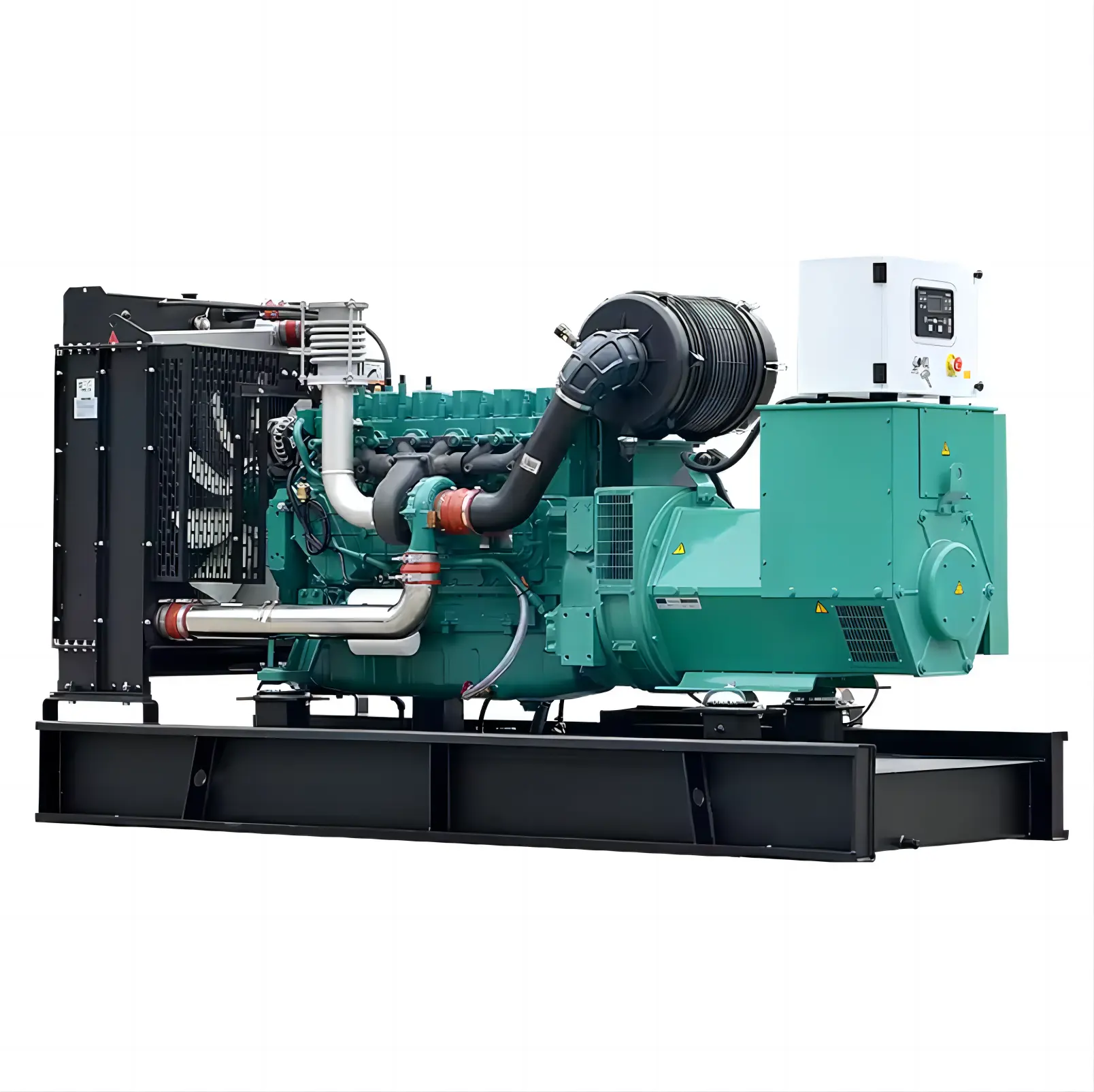 Xách tay máy phát điện 250kva mô hình diesel-xăng Máy phát điện màu xanh lá cây tự động bắt đầu Đánh giá điện ISO